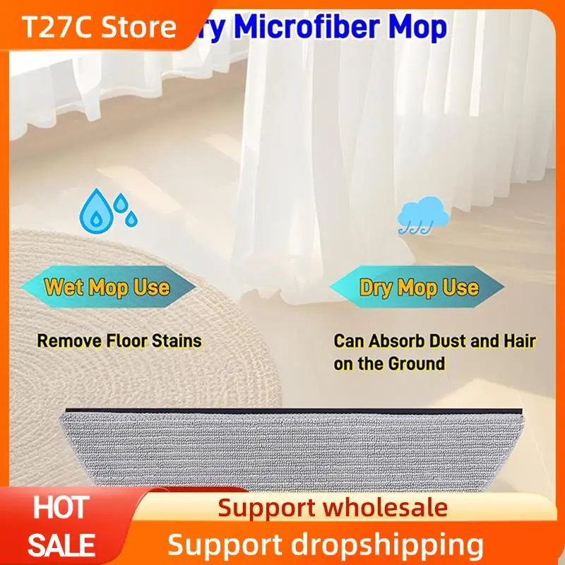 وسادات ممسحة بديلة قابلة للغسل T27C 10 عبوات لأجزاء القرش RV2820YE RV2820ZE RV2800AE RV2800S AV2800ZE القابلة لإعادة الاستخدام