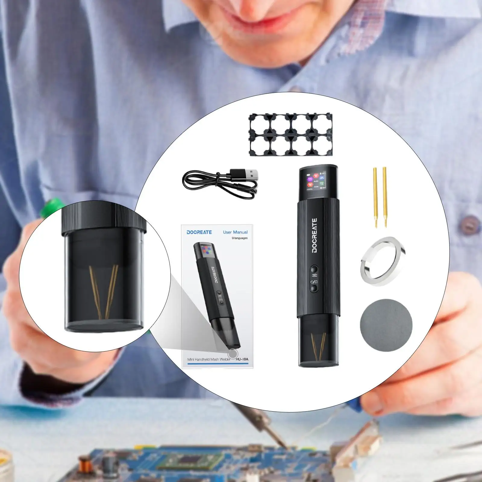 Welder Practical Compact Multiple Protection Convenient Mini for Repair