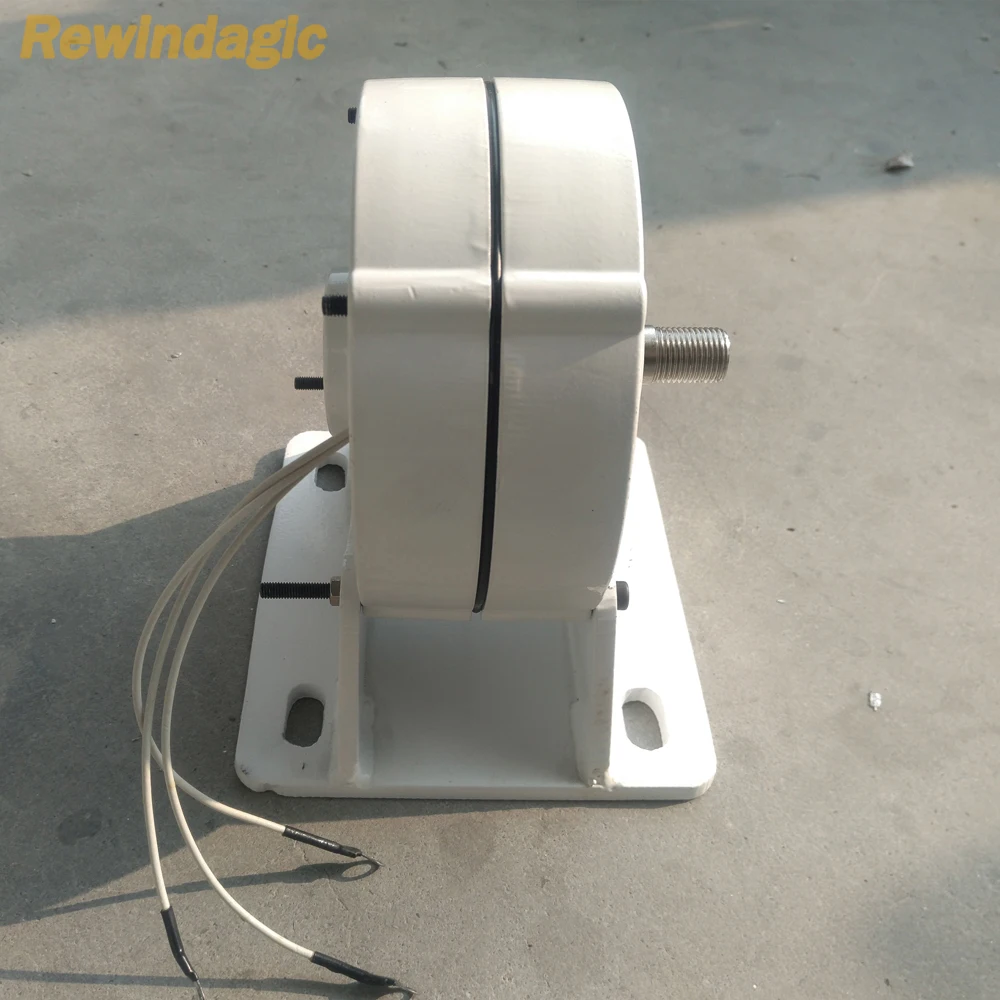 Imagem -02 - Gerador Elétrico Moinhos de Vento Dynamo Water Turbine Gearless Permanent Magnet Uso Doméstico 2kw 3kw 12v 24v 48v 2000w