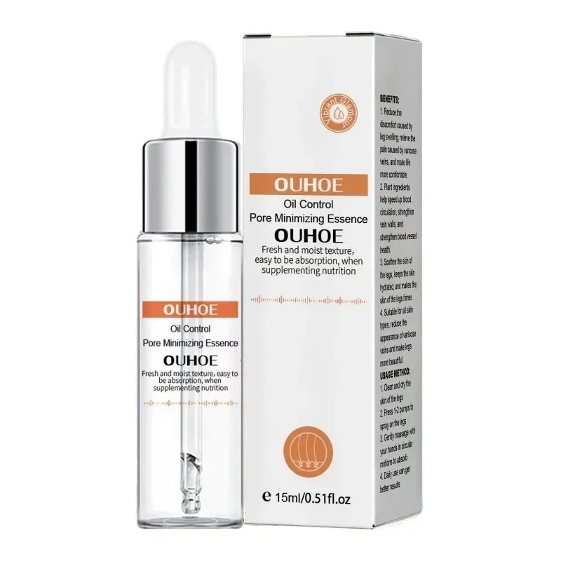 Pore Shrinking Serum Face Removing Large Pores Tightening Repairing Facial Pore Minimizing Essence Get Rid of Acne Marks