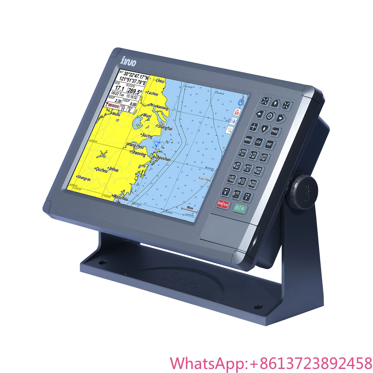 

Factory direct marine GNSS chart plotter XINUO GN-150 series GN-1510 10" marine GPS chart plotter NMEA0183 CE IMO CCS IP65