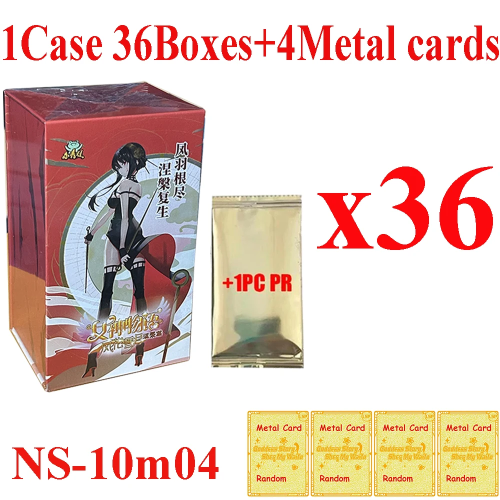 Wholesale Goddess Story Collection Card 10m03 10m04 5m05 5m06 With Free Metal Card Swimsuit Bikini Doujin Toys And Hobbies Gift