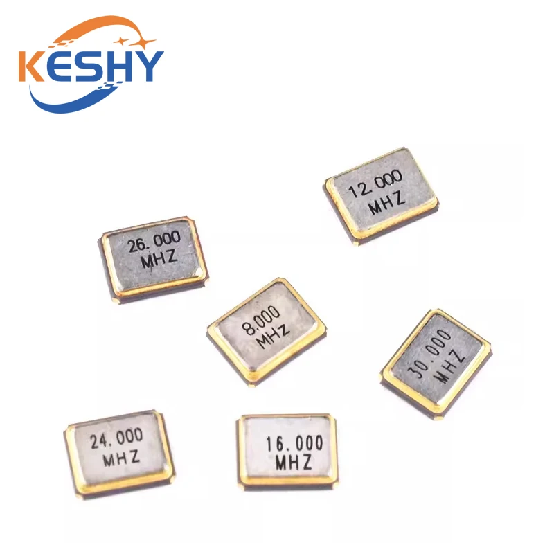 5 قطعة 3225 السلبي SMD الكوارتز الرنان الكريستال مذبذب المعادن SMD 4pin 8MHZ 10MHZ 12MHZ 16MHZ 20MHZ 24MHZ 25MHZ 27M 32M 40M