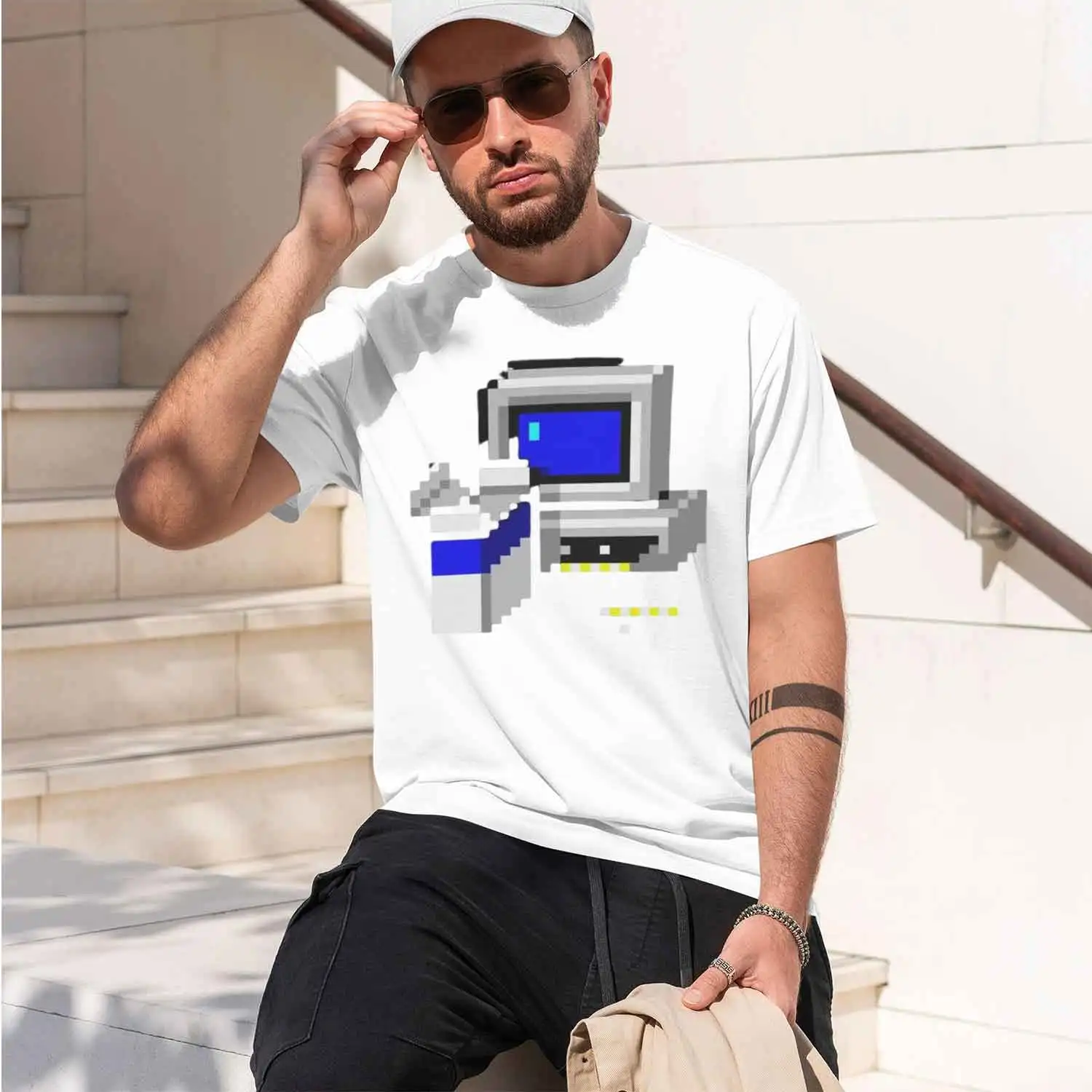 New Arrival Mens Clothes Tee Shirt T-Shirts Men Tshirt for Men Install Winws95 Now! Classic Microsofts Computer System 71034 202