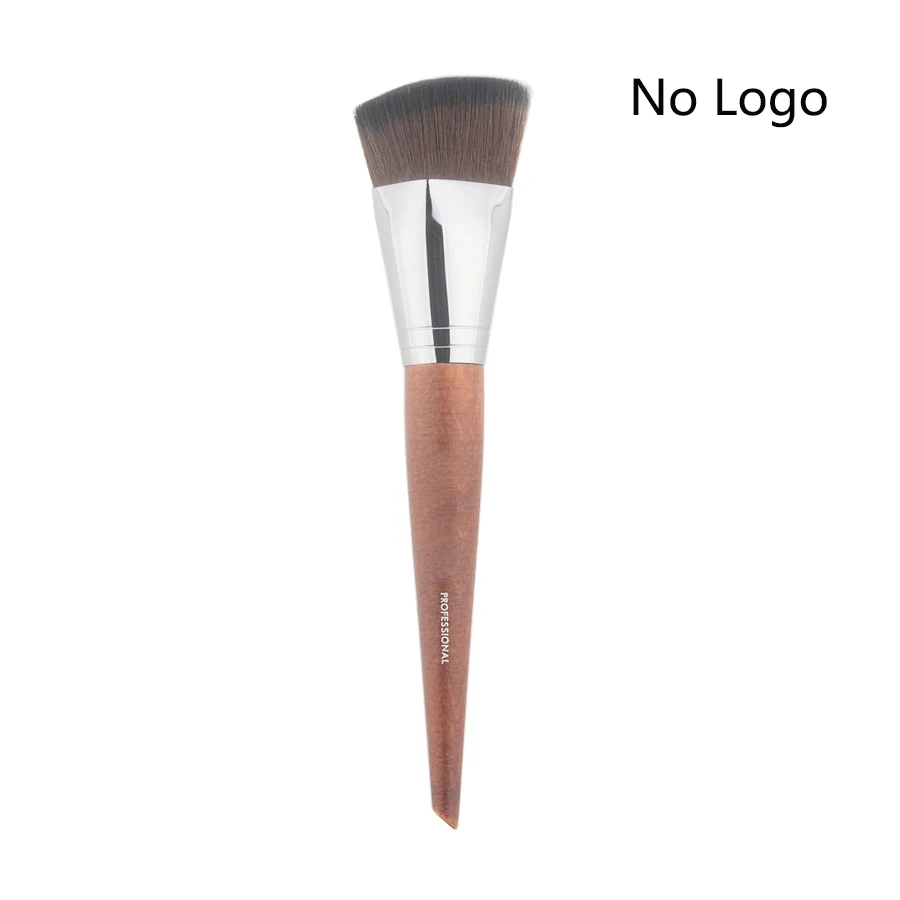 1 piece 109 Flat Foundation Makeup Brushes Diamond Liquid Foundation Make up Brush BB Cream Wood handle Face cosmetic tools