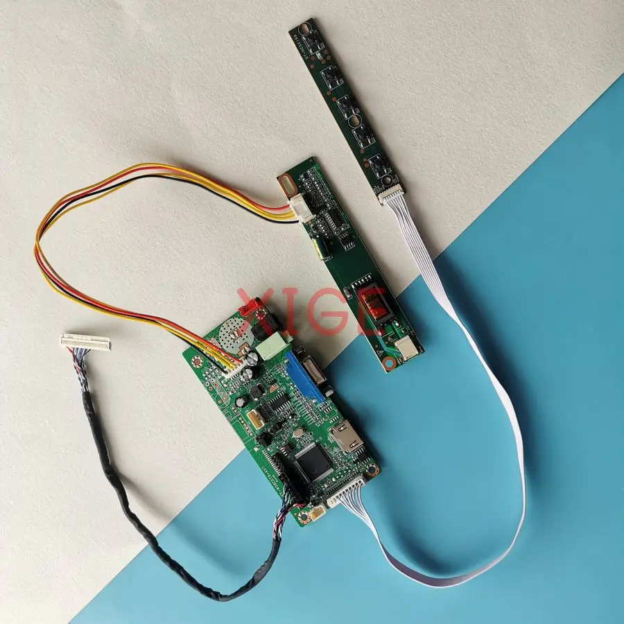 

Display Drive Controller Board Fit HSD150PX16 HSD150PX15 HSD150PX17 HSD150PX14 1024x768 1-CCFL 1024*768 30 Pin LVDS VGA+HDMI Kit