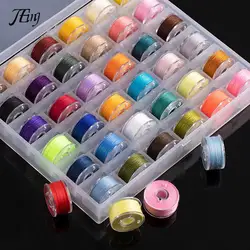 Sewing Bobbins Box Set Sewing Machine Bobbin Multicolor Thread Spool Stitch Machine Spools Sewing Accessories