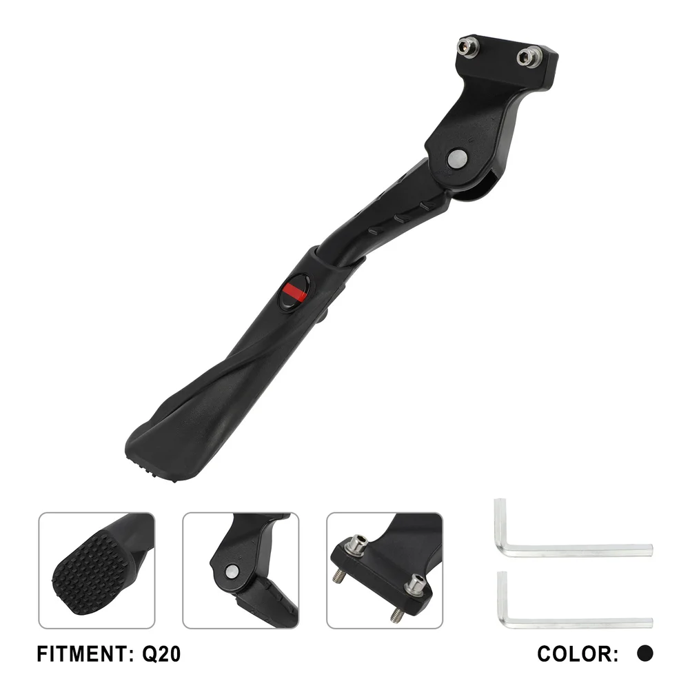 

Bike Kickstand Adjustable Length Side Stand For Adult MTB Road Bike Electric Bicycles Foot Stand Replace Parts