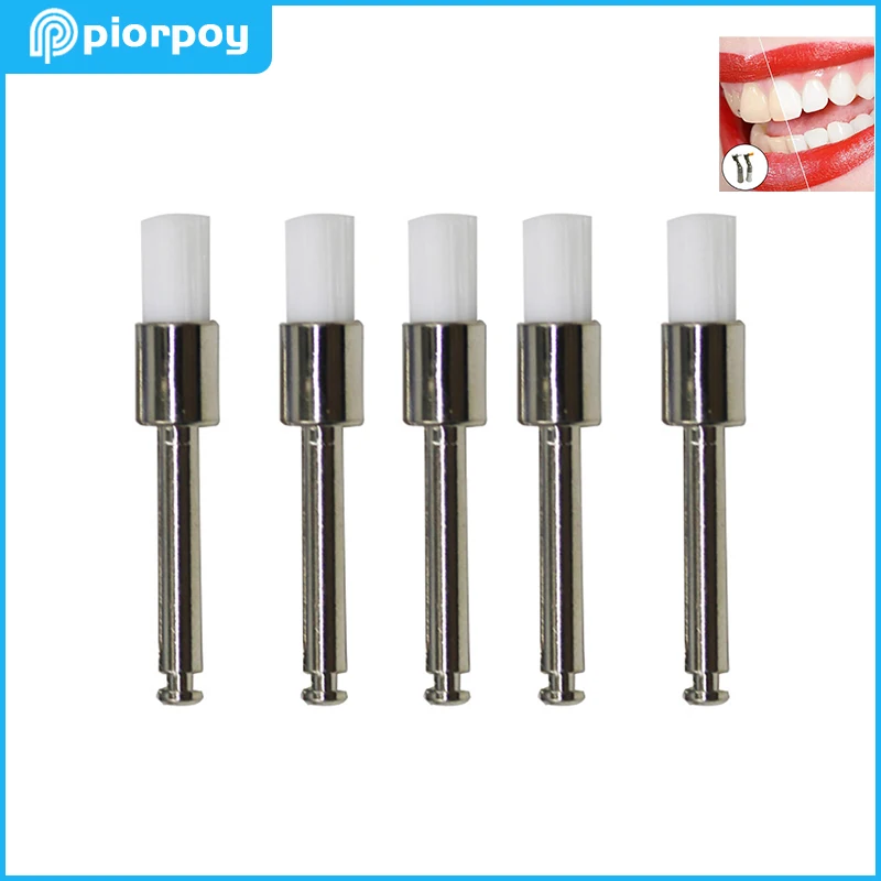 PIORPOY 100Pcs Dental Materials Prophy Prophylaxis Brush Tooth Polishing Brushes Dentist Materials Teeth Whitening Tool Dropship