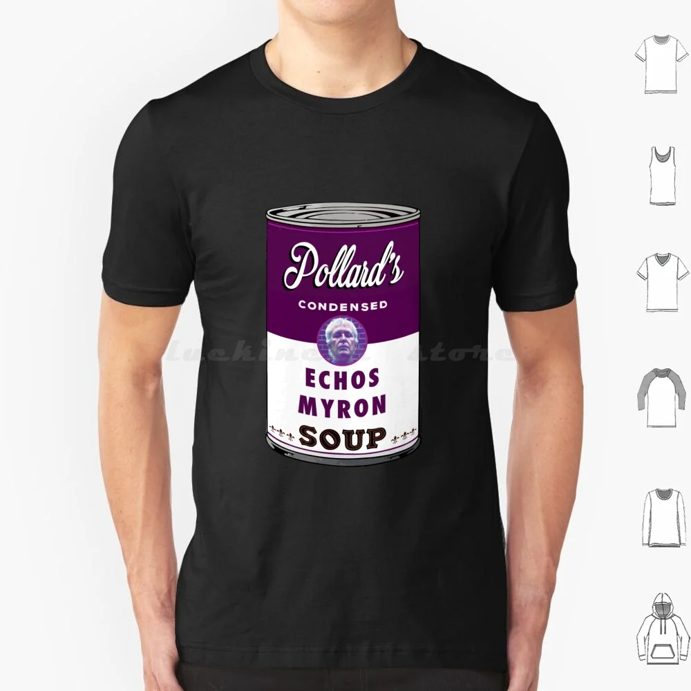 Camiseta de algodón para niños, Camisa de algodón con diseño de Ramon Myron Soup, guateado por las voces Gbv, ideal para acampar, Arte Pop Warhol, 6xl