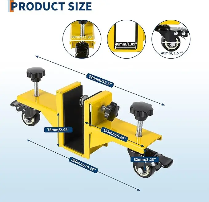 Zestaw do przenoszenia drzwi, 2 sztuki, pasuje do paneli o grubości od 0 do 1-7/8 cala, udźwig 800 funtów, wytrzymały stalowy zestaw do montażu drzwi do zastosowań komercyjnych i domowych.