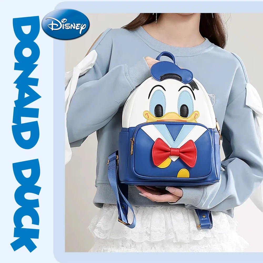 1PC Disney Oficjalnie licencjonowany Kaczor Donald Kreskówka Śliczny modny plecak Trend Wypoczynek Urodziny Niespodzianka Prezent na Halloween