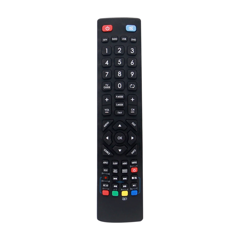 Remote Control for Blaupunkt 3D Replacement TV Remote with Complete Function Keys No Setup Required for LCD LED HD 3D Smart TV