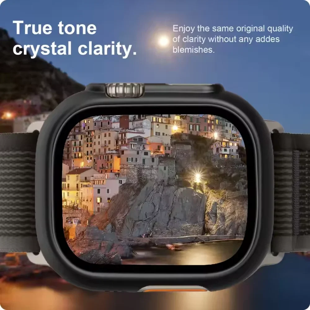 Glass+Cover for Apple Watch Ultra 3 49mm Smartwatch HD Tempered Screen Protector Case iWatch Series Ultra 49mm Shell Accessories