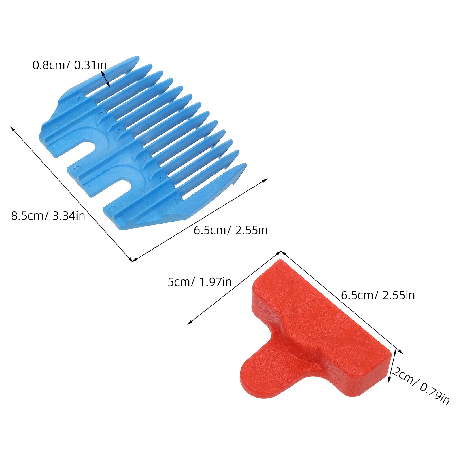 1Set Magnetic Electric Wool Shears Trimmer Guide 13-Teeth Detachable Clipper Guide Protective Accessory Replacement for Sheep