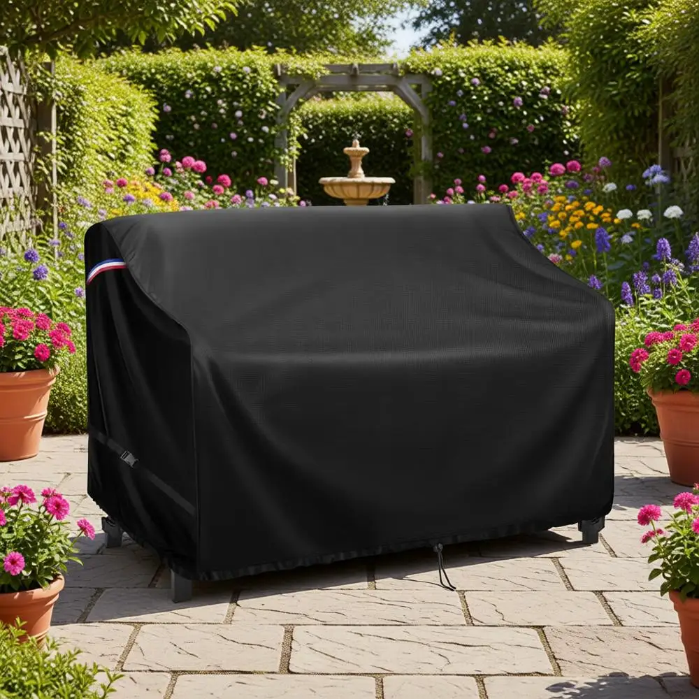 

Чехол для двухместного садового дивана и скамьи - водонепроницаемый, 60x35x35 дюймов
