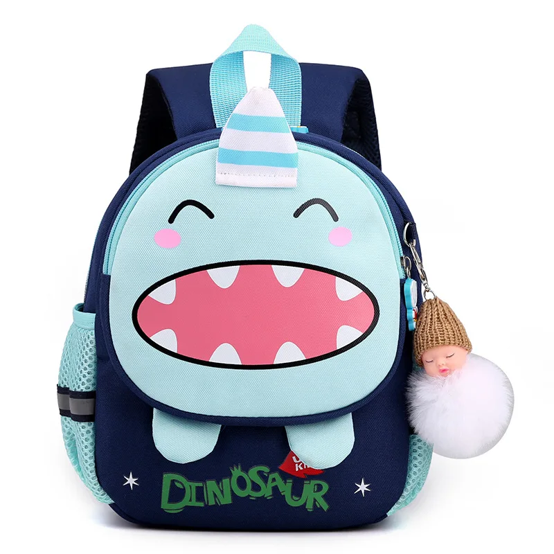 Cartoon Anti-lost Kindergarten School Bag for Baby Boys Waterproof Backpack Baby Girls Kids School Backpack Mochila