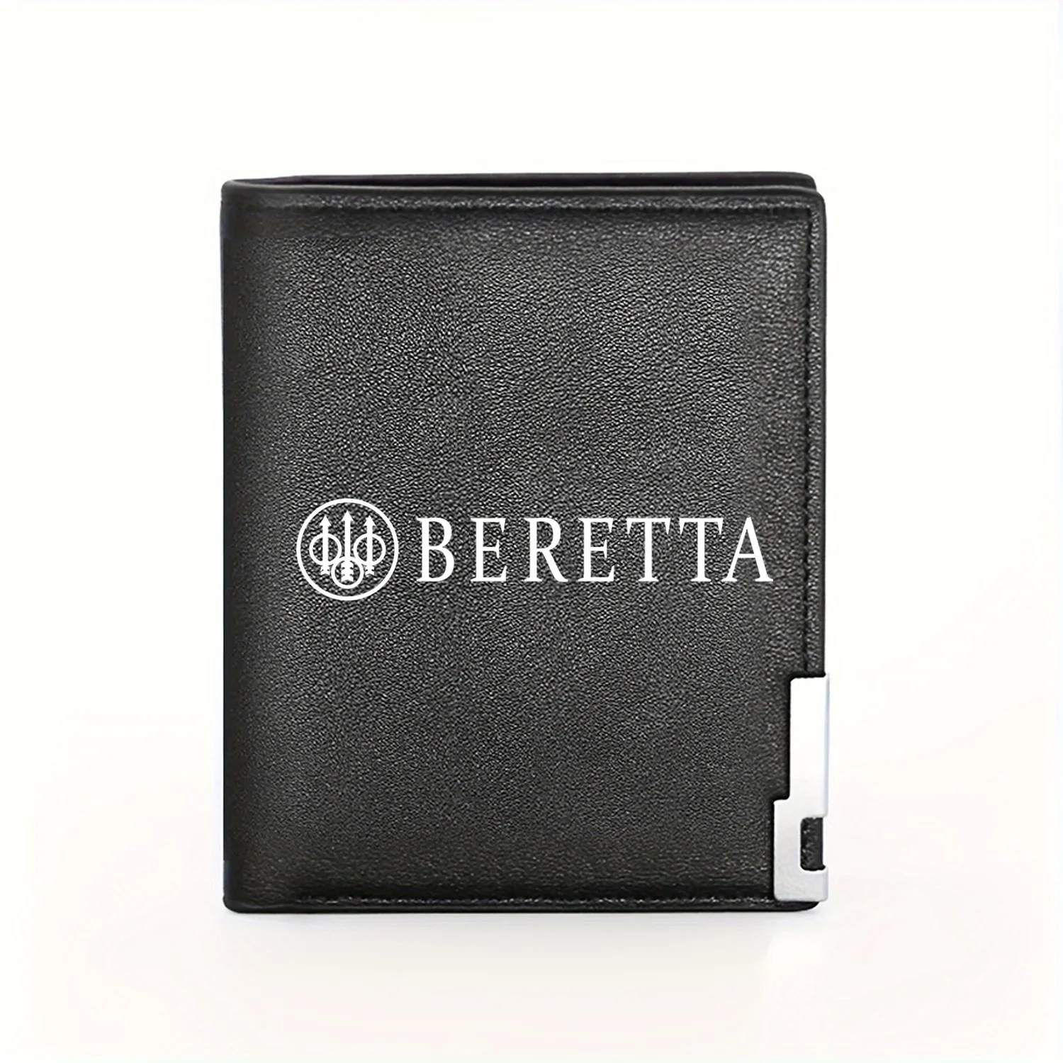 Beretta Logo Mens Wallet: Classic Design,Premium nice,Business Casual Style,Elegant Gift for Dad,Husband,Boyfriend. Business Men