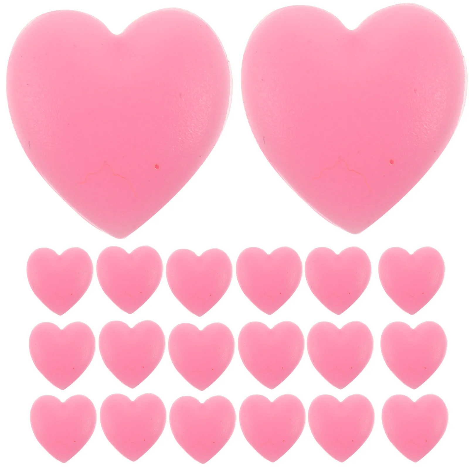 

20pcs Anti slip Ear Grips Heart Shaped Hooks for Glasses Eyewear Retainer Soft Silicone Cover Sturdy Durable Lightweight