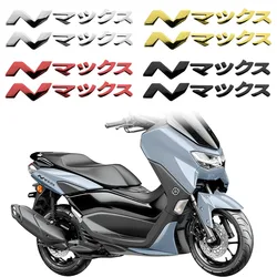 For YAMAHA Nmax 155 125 160 1 Pair NMAX Kanji 3D Epoxy Emblem Logo Badge Motorcycle Stickers Moto Side Body Accessories Decals