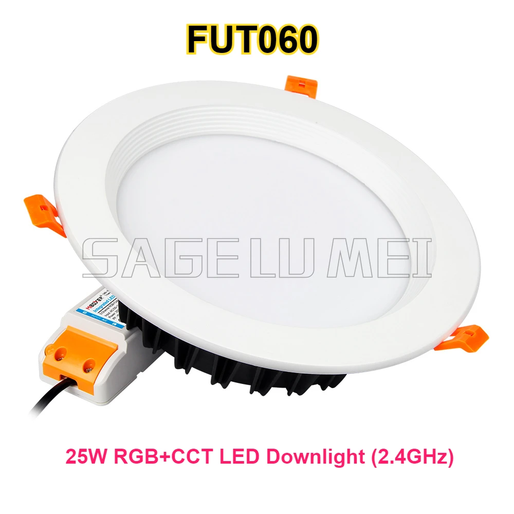 MiBoxer Premium 6-25W RGB + CCT مصابيح LED قابلة للتعتيم FUT060/061/062/063/064/065/066/068/069 مع بوابة WL-Box2 عن بعد FUT092 #5