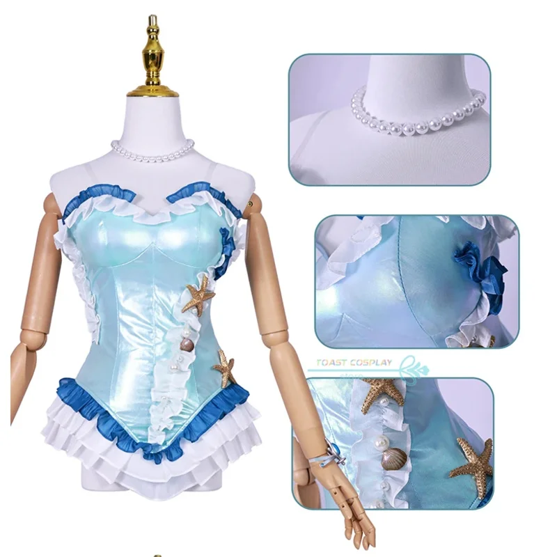 فيونا جيلمان أزياء تنكرية للعبة الهوية على شكل حرف V كاهنة كوسبلاي مثير بدلة سباحة للحفلات أنيمي زي كرنفال الهالوين