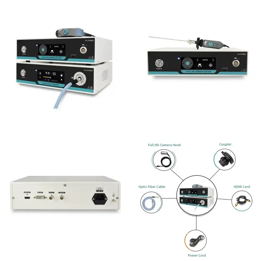 

Touch Screen 1080P Medical Camera System With Light Source