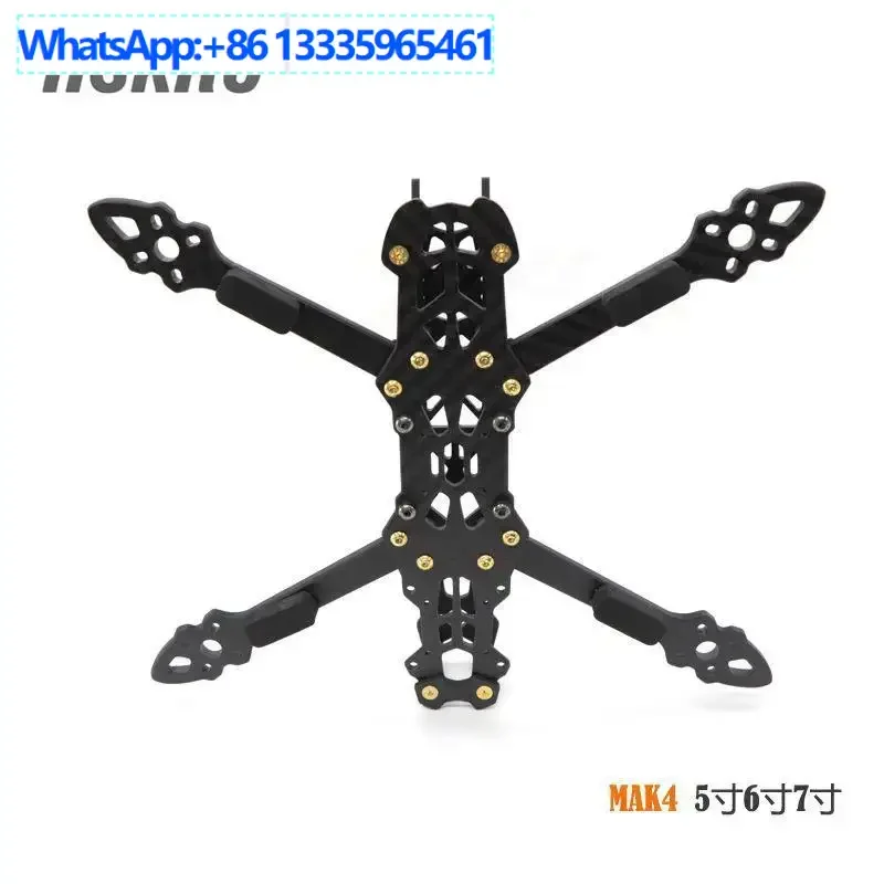 

2PCS MAK4 5/6/7, 4 Axis, Crossover, Carbon Frame Freestyle FPV