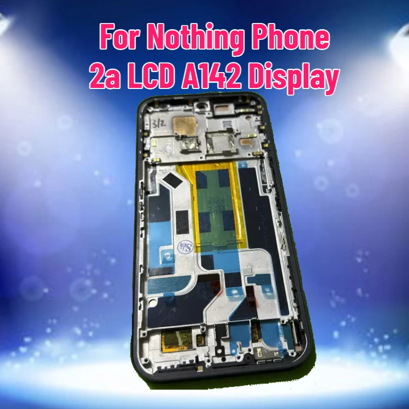 TFT LCD Display for Nothing Phone 2a LCD A142 Display Touch Screen Digitizer Assembly for Nothing Phone 2A Screen Replacement