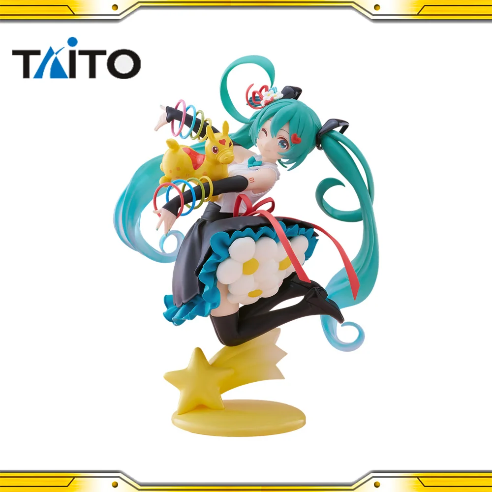 

В наличии оригинальные Taito Hatsune Miku Rody 39Cobranded, аниме-фигурки из ПВХ, экшн-фигурки, модель игрушки, коллекционные подарки
