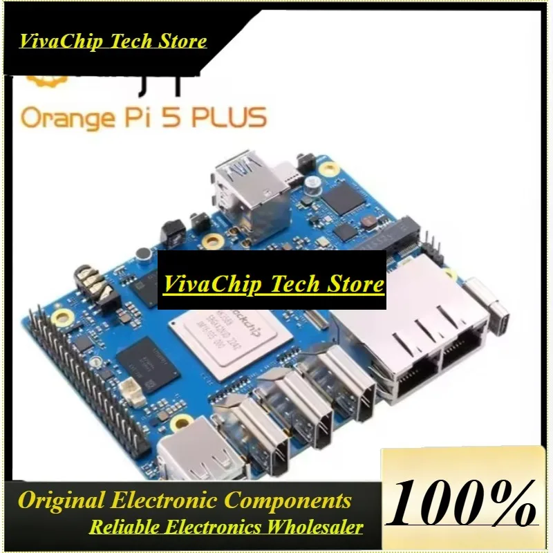 VivaOrange Pi 5 Plus 32gb Ram Single Board Computer Rk3588 Pcie Module External Wifi-bt Ssd M2.0 Orange Pi5 Plus Development Boa