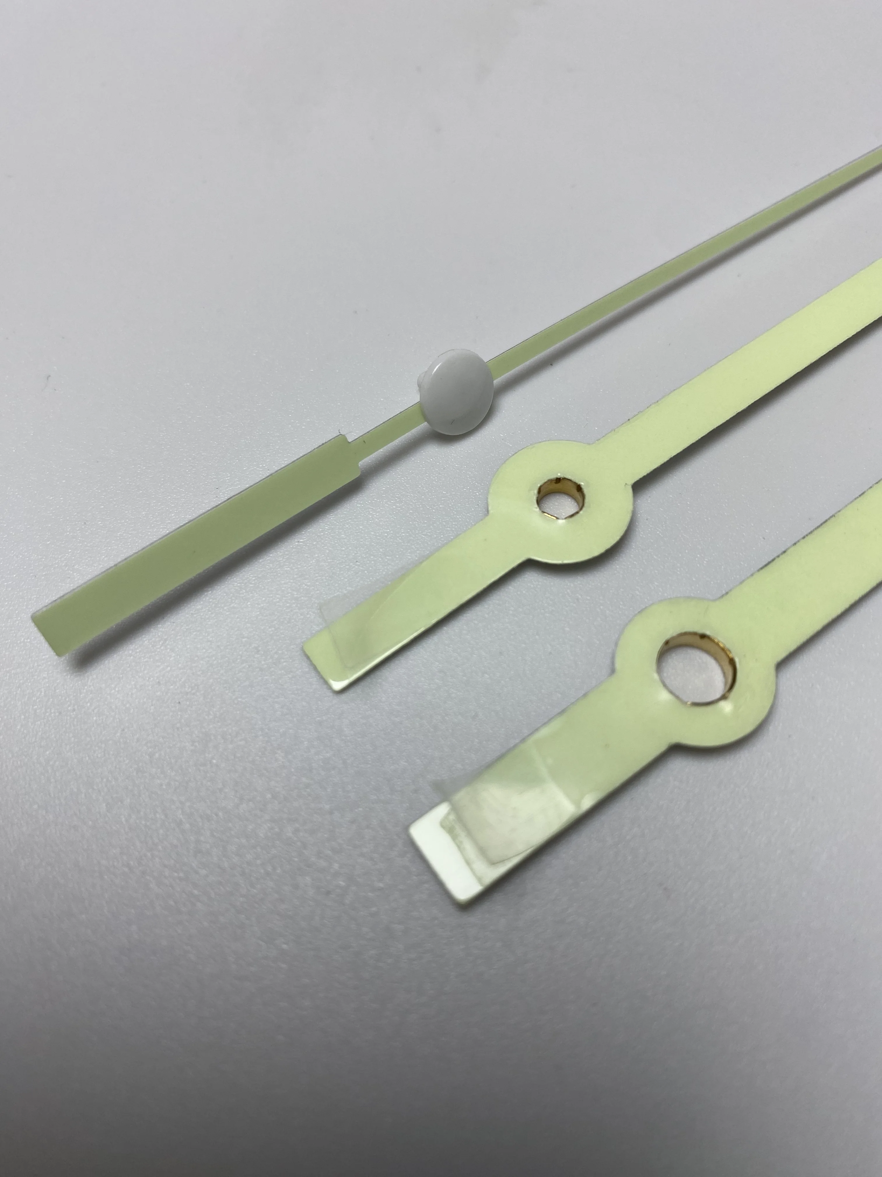 S Shaft High Quality Clock Hands (Just Hands) Luminous Glow-in-the-dark Metal Aluminum DIY Hands Quartz Clock Accessory