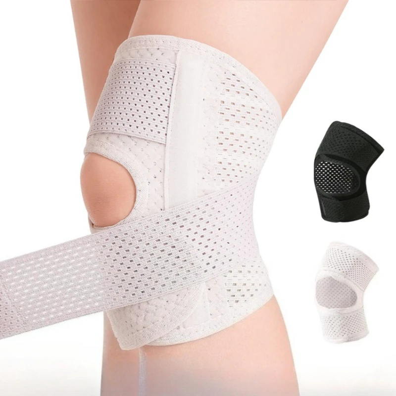 

Knee Brace with Side Stabilizers Relieve Meniscal Tear Knee PainArthritis Joint Pain Relief reathable Knee Support