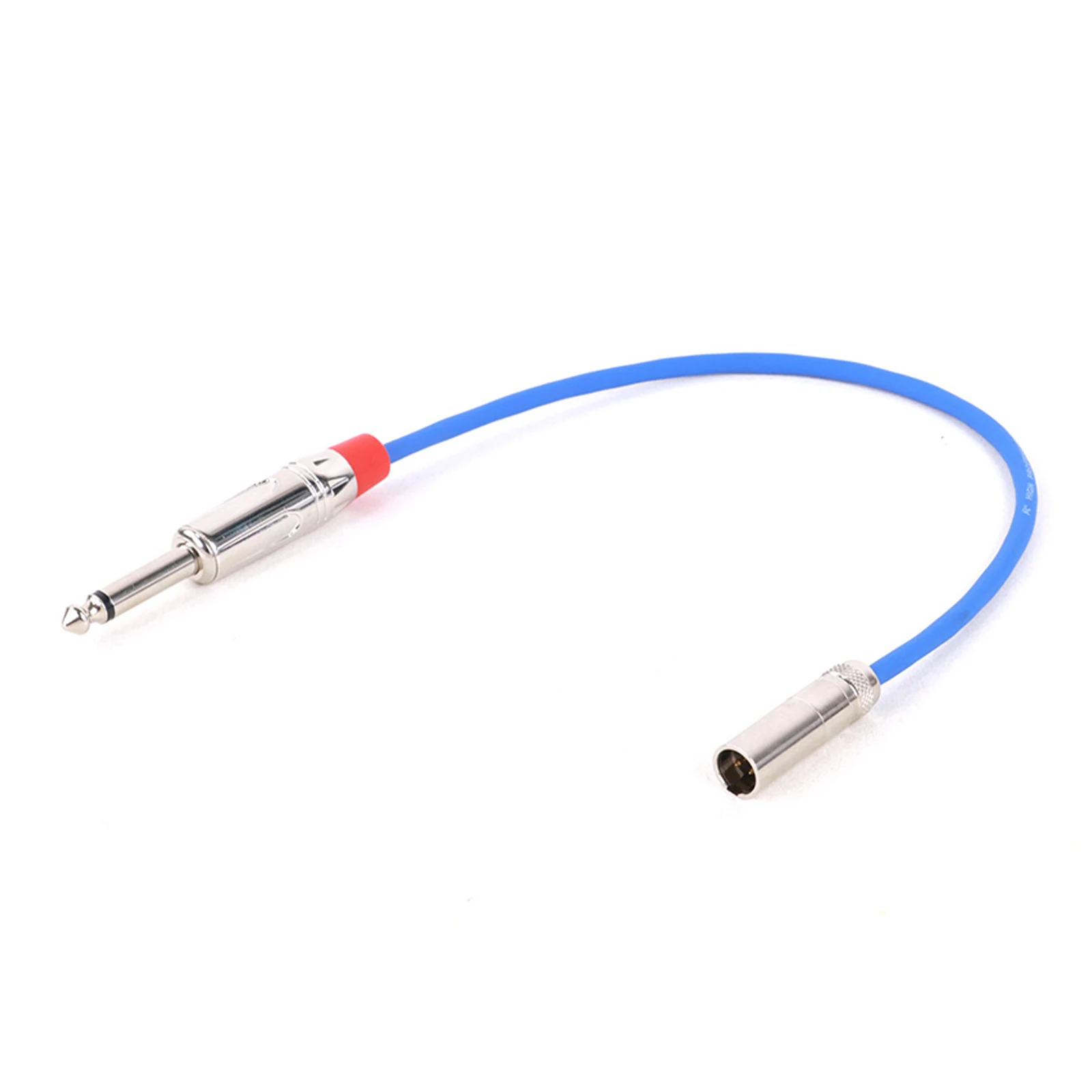 1PC 3 Pin Mini XLR Female/Male Jack to 6.35mm 1/4\