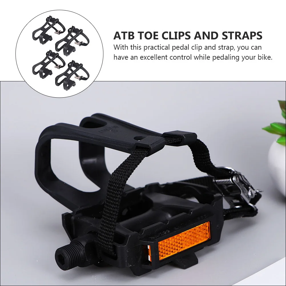 2 أزواج الكلب الفم دواسة كليب الأشرطة دواسات الدراجة موثوقة تحكم فعال الدراجات اكسسوارات لركوب الدراجات