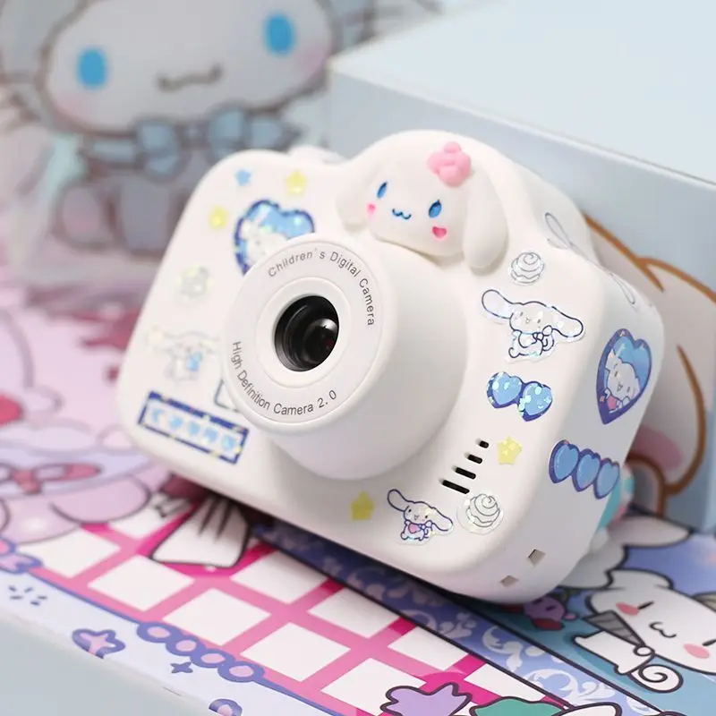 Sanrio Children's Digital Camera Camera Video Recorder Hd Pixel Mp3 Cartoon Children's Holiday Gift Hello Kitty Kuromi My Melody