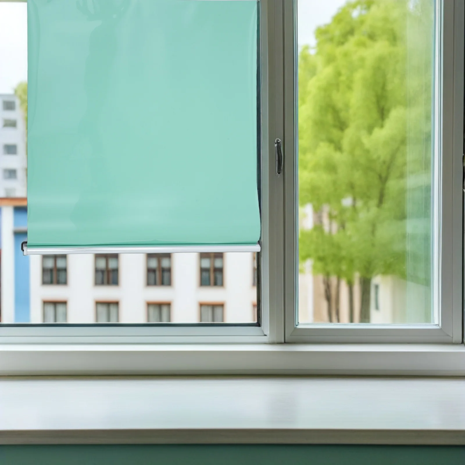 لا الحفر شفط كأس ستائر التعتيم 58x125 سنتيمتر ظلال النافذة المؤقتة لشقة الحضانة مكتب الخصوصية ضوء حجب #5