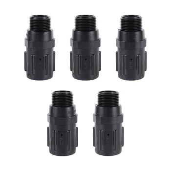 Válvula reductora de presión de riego de jardín, hilo Bsp de 3/4 pulgadas, regulador de presión de agua de 15-45psi