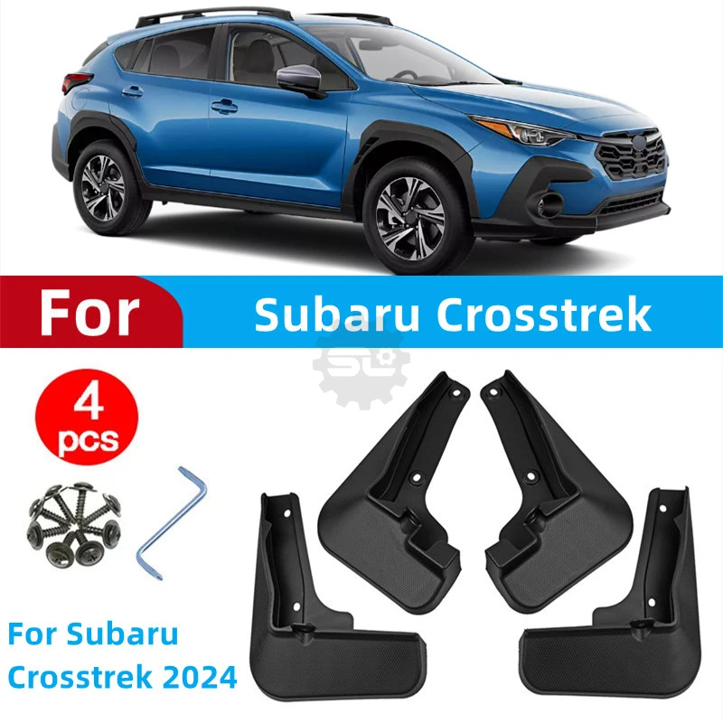 

4 шт., водонепроницаемые Брызговики для передних и задних шин Subaru Leopard Crosstrek 2024