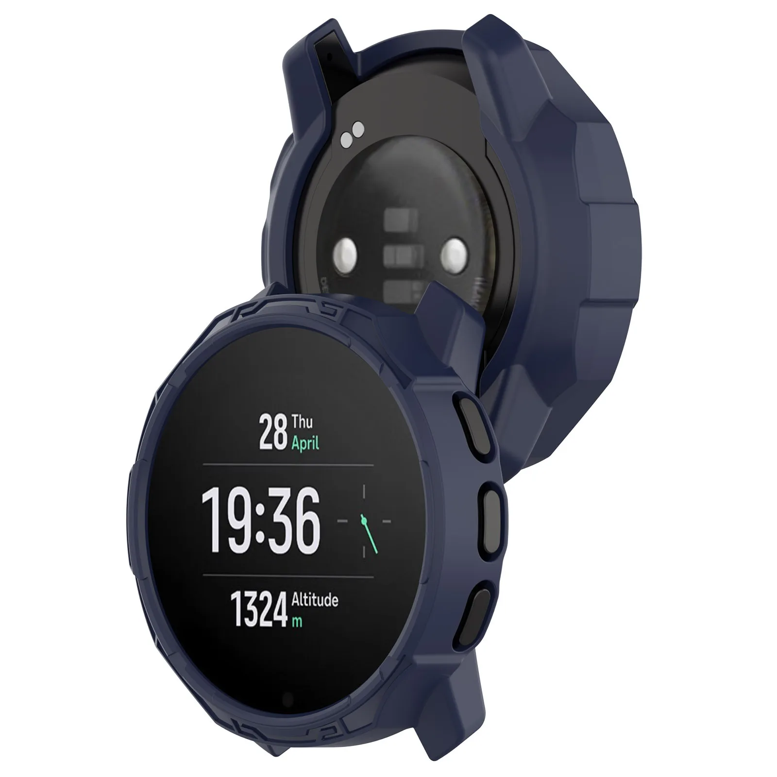 SUUNTO 9 Peak/ 9 Peak Pro용 소프트 TPU 커버 케이스, 할로우 보호대 쉘 커버, 소프트 시계 보호 액세서리