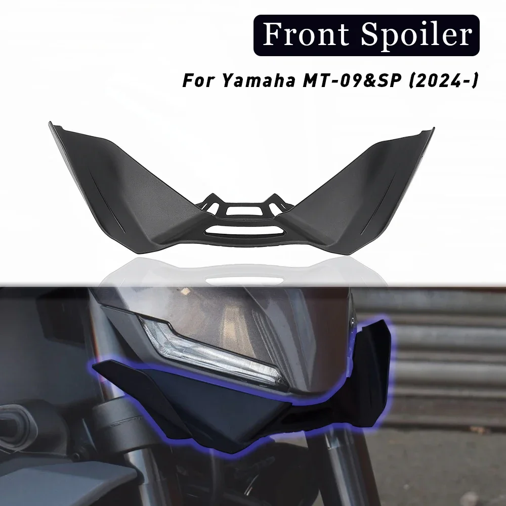 

Новый передний спойлер MT-09 для Yamaha MT-09 MT09 SP 2024 + передний спойлер мотоцикла, аэродинамический комплект крыльев, спойлер