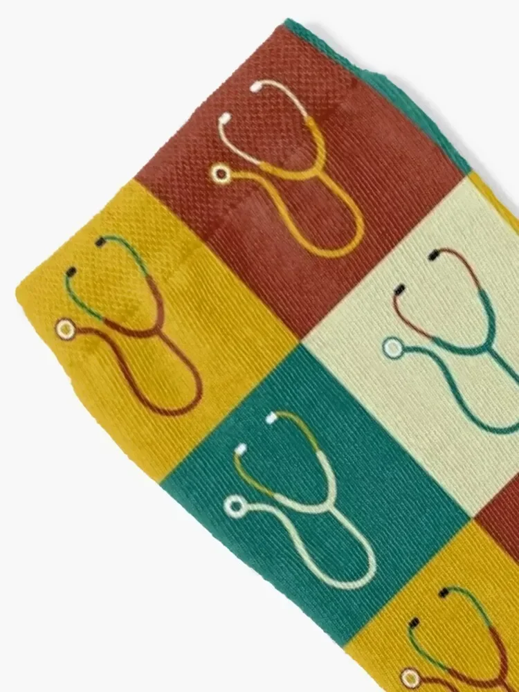 Stethoscope Design Gift For Doctors, Nurses, Vets Socks winter gifts Wholesale Socks Women Men's