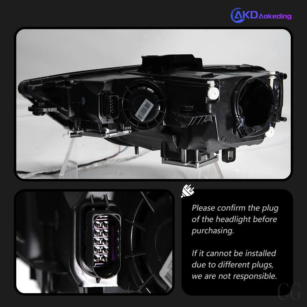 Car Styling Headlights for AUDI A3 LED Headlight 2013-2016 A3 Head Lamp DRL Signal Projector Lens Automotive Accessories