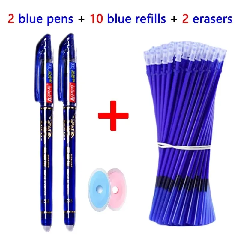 14Pcs/Set Erasable pens Writing Stationery for Notebook school pen Kawaii gel pens stationery sketch School office supplies