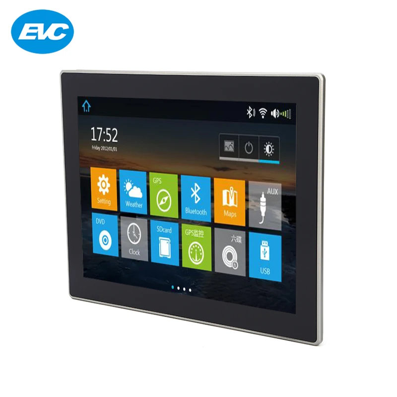 Desktop computer 15 inch Industrial Tablet PC TFT LCD Resistive Touch Screen Panel PC RS485