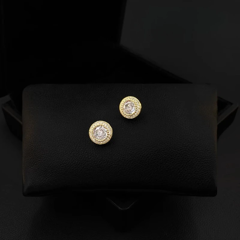 

Full Rhinestones Round Stylish Mini Brooch for Women Neckline Nonslip Collar Decoration Antipeep Fashion Pin Accessory 5992