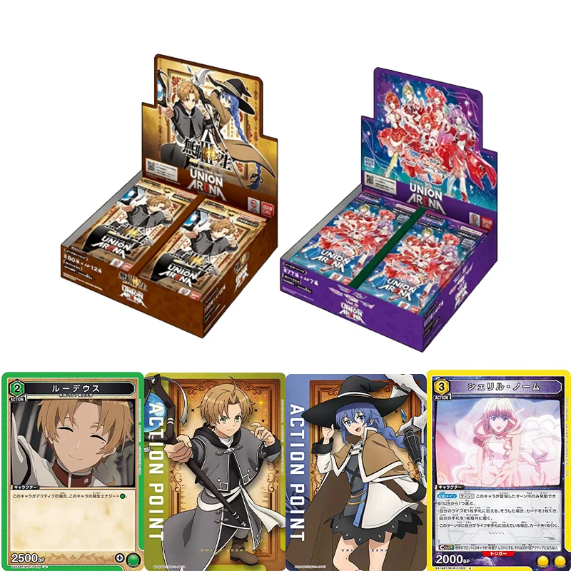Genuine UNION ARENA Macross vol.2 second Japanese UA card supplement pack Jobless Reincarnation Animation peripheral cards