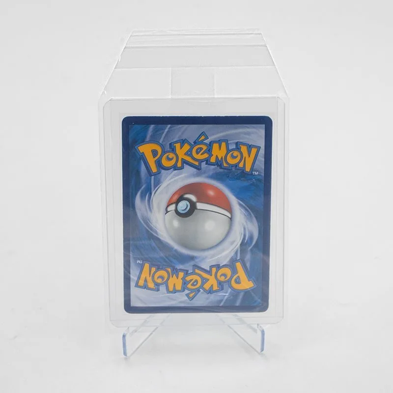 100PCS Clear Beschermende Sleeves Fit Voor 35PT-100PT Hard Plastic Kaarthouder Voor Pokemon TCG Game Trading Sportkaarten Protector - afbeelding 2