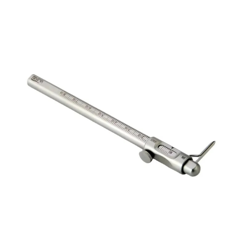 أداة طب الأسنان Krekeler مقياس دائري لفرجار منزلق يدوي لعلم الزراعة من الفولاذ المقاوم للصدأ معتمد من ISO للمجوهرات الفضية