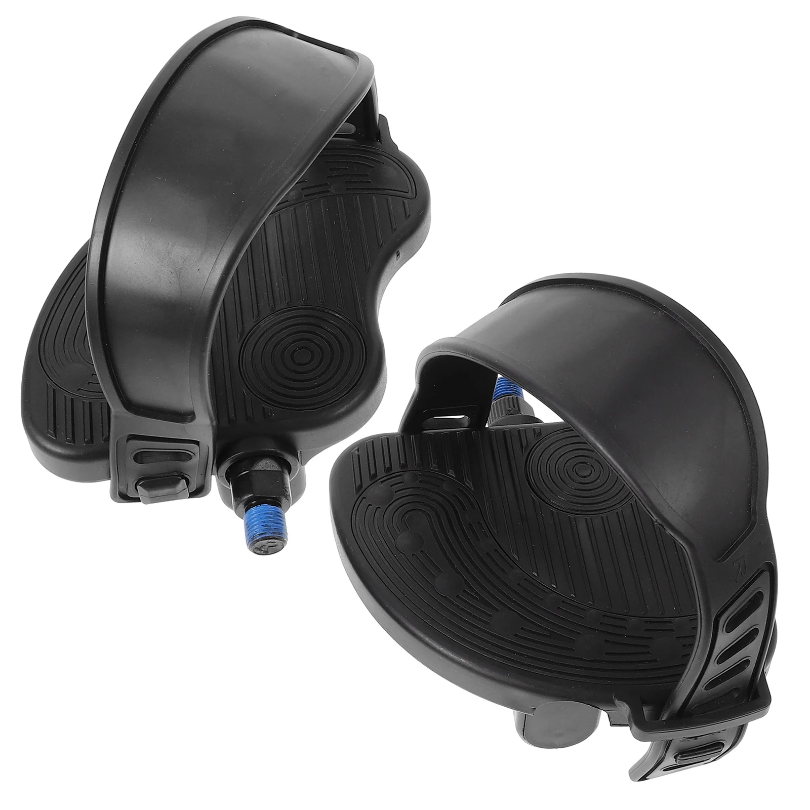 

2Sets Indoor Bike Pedals Antislip Design Durable for All Bikes Cycling Accessories Exercise Bike Accessories Flat Pedals